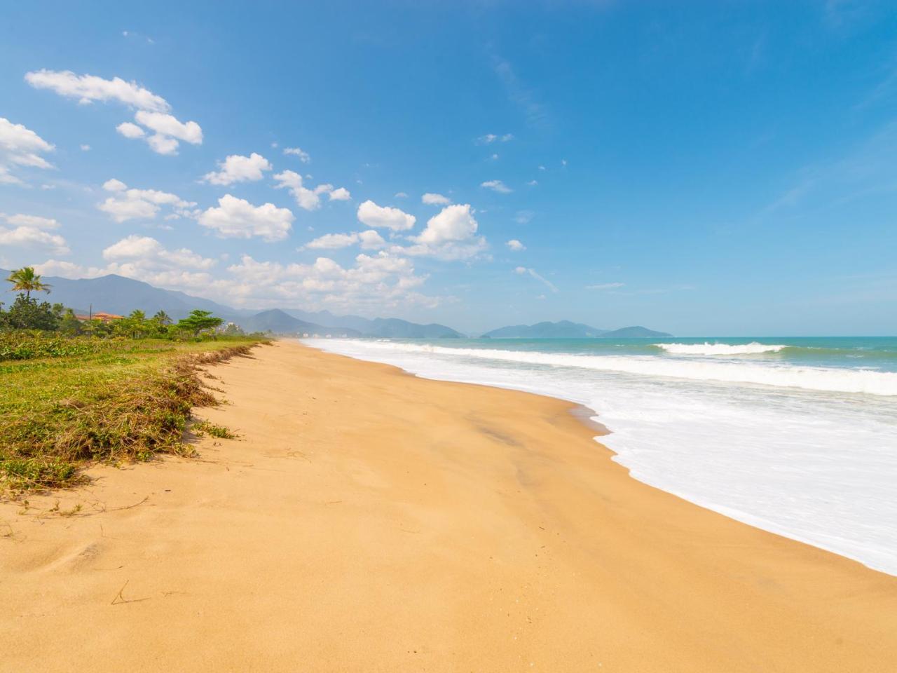 Pousada Pe Na Areia Caraguatatuba Eksteriør billede