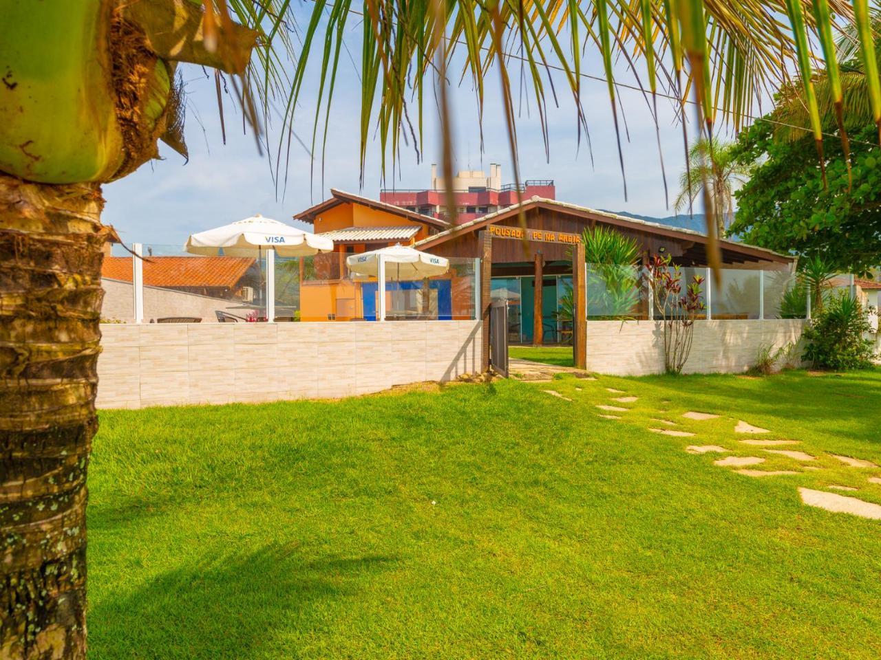 Pousada Pe Na Areia Caraguatatuba Eksteriør billede