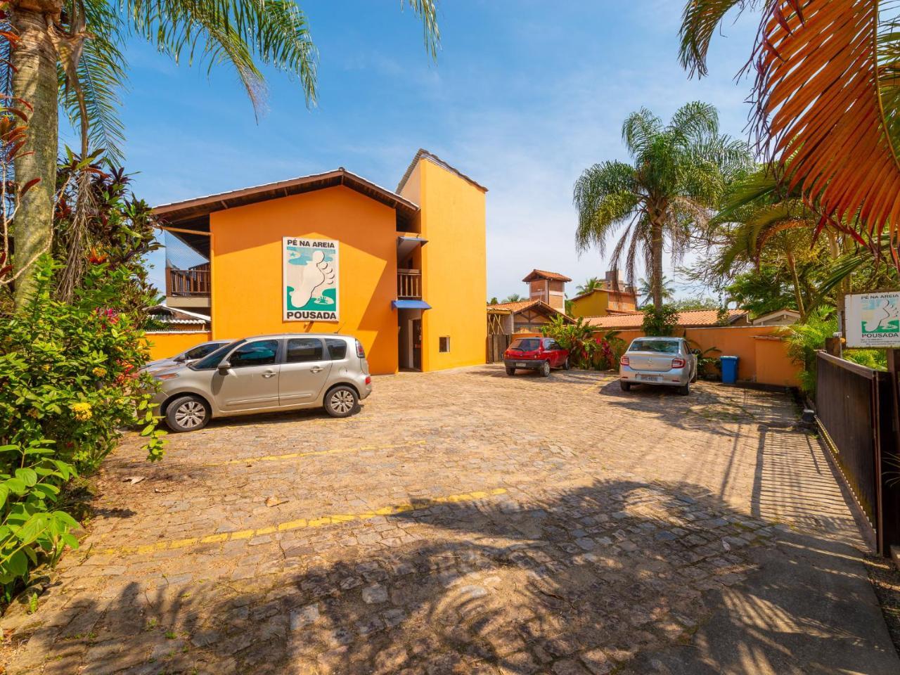Pousada Pe Na Areia Caraguatatuba Eksteriør billede