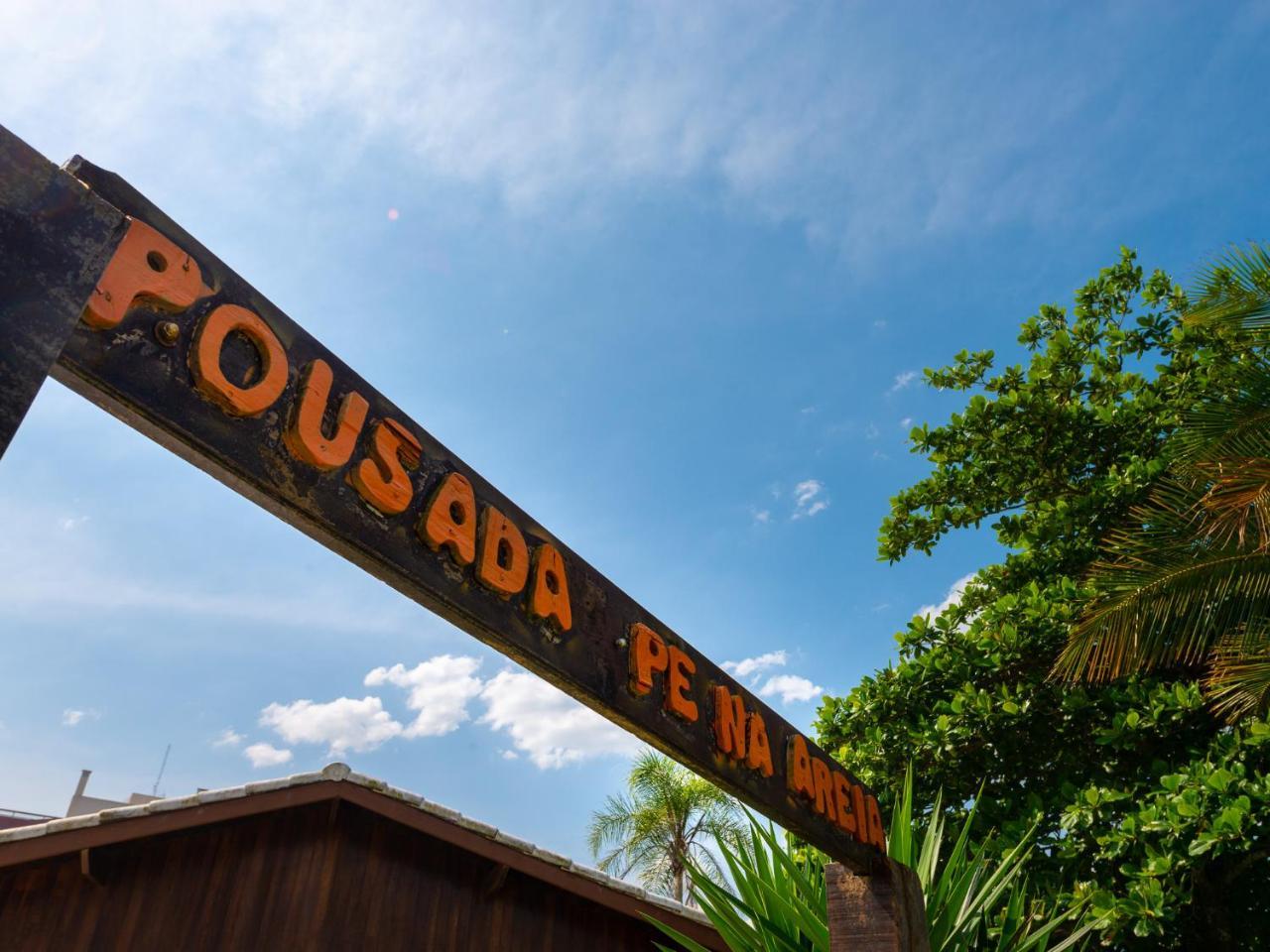 Pousada Pe Na Areia Caraguatatuba Eksteriør billede