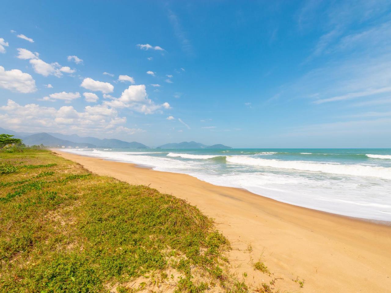 Pousada Pe Na Areia Caraguatatuba Eksteriør billede